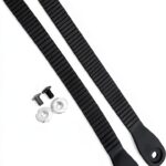 BESPORTBLE Roller Skate Strap PVC Black Replacement Durable-0