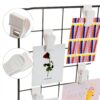 KKONHII Wall Mount Plastic Gridwall Clips Modern Style-2