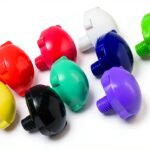 Sure-Grip Roller Skate Toe Stops White Plastic 5/16 Size-0