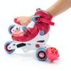 YARNOW Roller Skate Brake Pink Rubber Stainless Steel Unisex-4