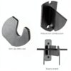 OMISTAR Gridwall Brackets Iron Construction Easy-3