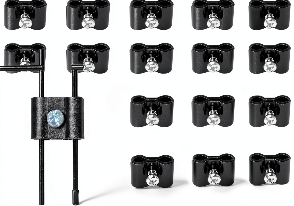 '7RiversART Gridwall Joining Clips connecting wire grid panels'