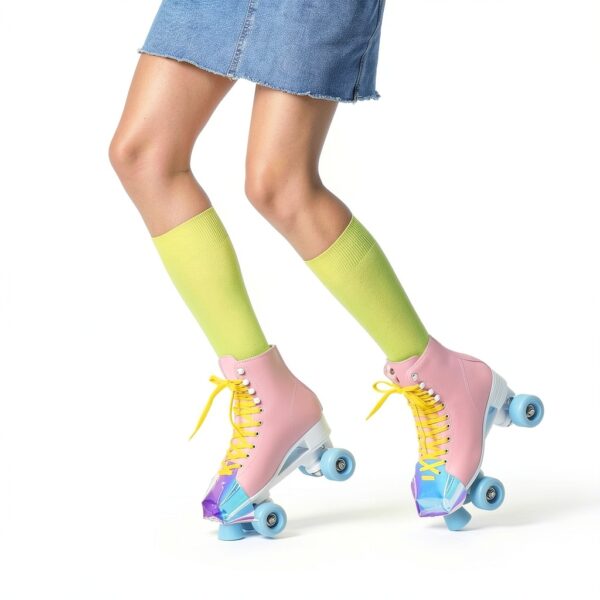 Geyoga Roller Skate Toe Guards Rainbow Color Unisex Child-6