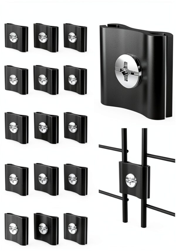 Gridwall Joining Clips 20 Pack NACETURE Heavy Duty Eco-0