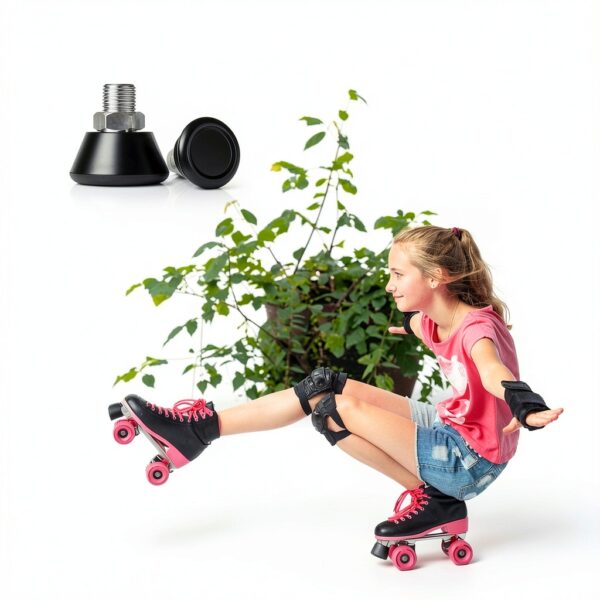 Sumind Roller Skate Toe Stops Rubber Brakes Unisex Adult-1