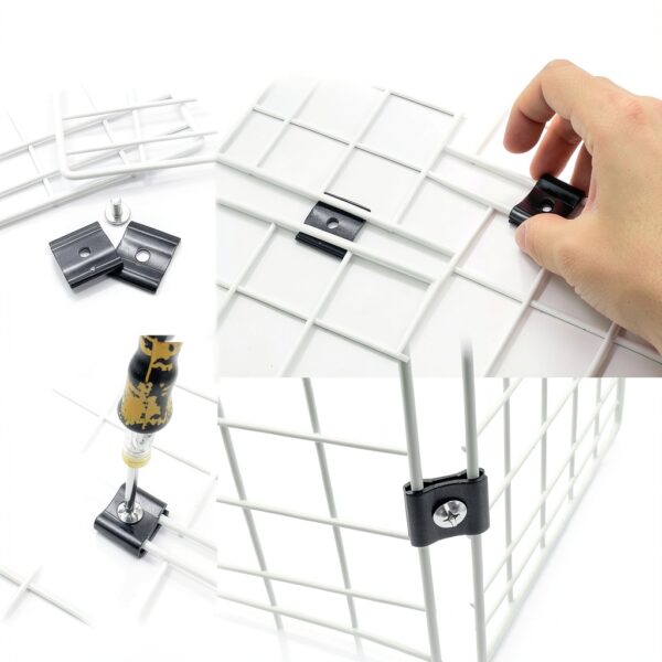 Gridwall Joining Clips 20 Pack NACETURE Heavy Duty Eco-3