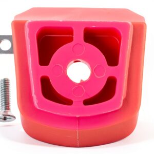 YARNOW Roller Skate Brake Pink Rubber Stainless Steel Unisex-0