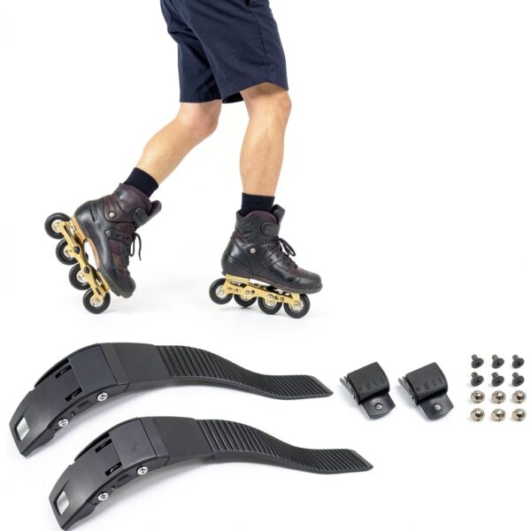 SAUYRASYSkate Straps PVC Material Replacement Roller Skates-6