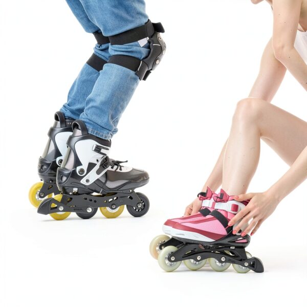 Amagogo Inline Skate Brake Plastic Rubber Wheel Unisex Adult-5