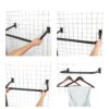 Gisafai U Shaped Hangrails Metal Gridwall Accessories-4