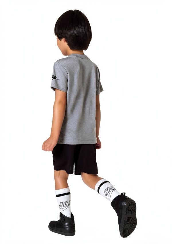 Kids Cotton Pajama Set Midnight Navy Black Toddler Sleepwear-2