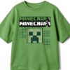 Minecraft Outfit Set Lanky Box Hoodie Tee Shorts Boys-2