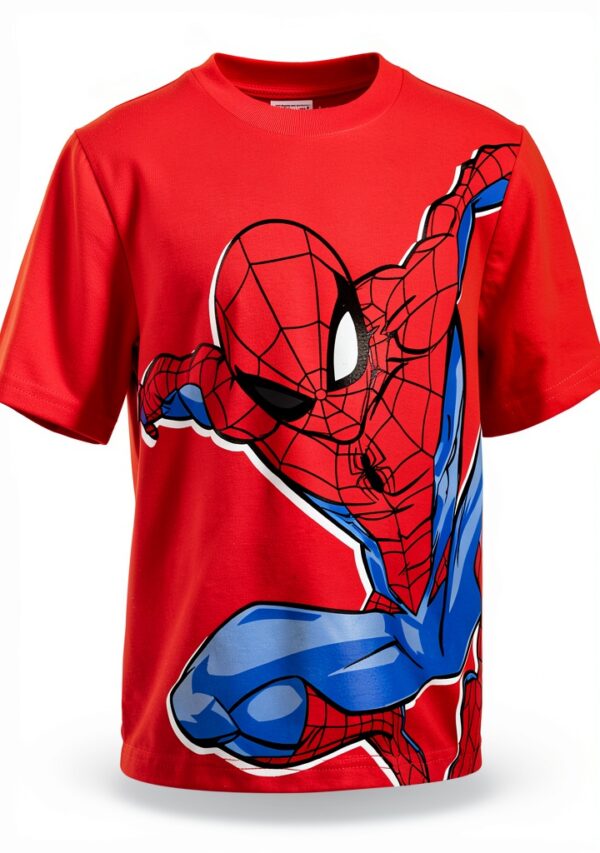 Marvel Spider-Man Boys Short Set Graphic Tee Shorts-1