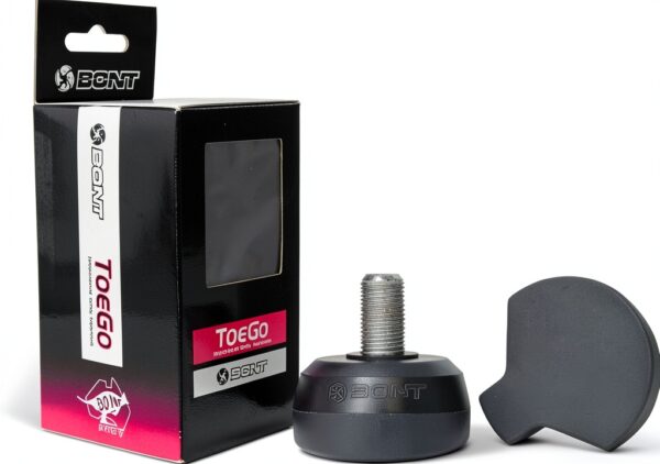 Bont ToeGo Roller Derby Wheel Rubber Toe Stops Gray-0