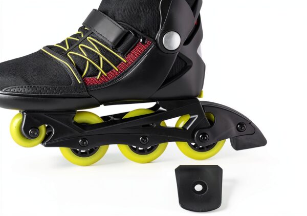 VANZACK Rubber Roller Skate Brake Blocks Black Unisex Adult-8