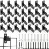 OMISTAR Gridwall Brackets Iron Construction Easy-1