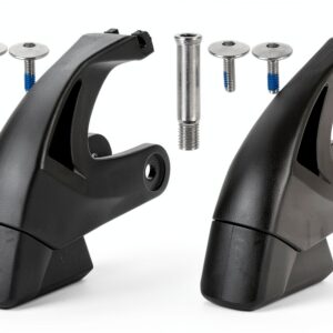 Mipcase Roller Skate Toe Stops Rubber Brakes Black Easy-0