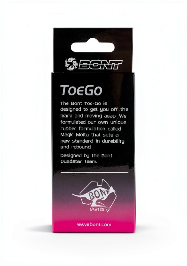 Bont ToeGo Roller Derby Wheel Rubber Toe Stops Gray-4