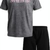 Messi Youth Two Piece Set Boys T Shirt Shorts Comfort Fit-4