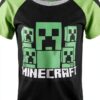 Minecraft Boys 3 Piece Set Shorts T Shirt Tank Top-5