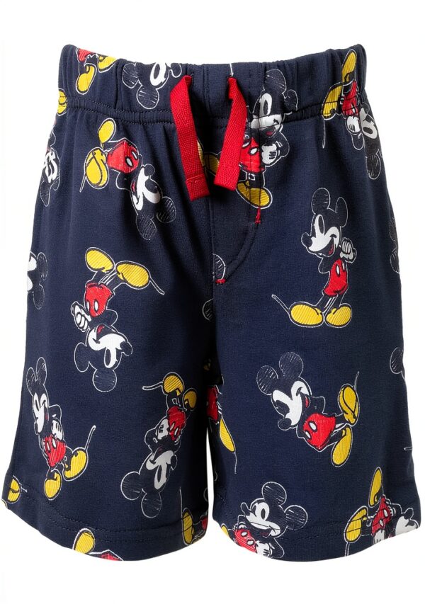 Disney Mickey Mouse Boys Short Set Graphic Tee Shorts-4
