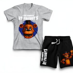 Five Nights at Freddys Boys Short Sets Multicolored Sizes-0