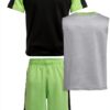 Minecraft Boys 3 Piece Set Shorts T Shirt Tank Top-1