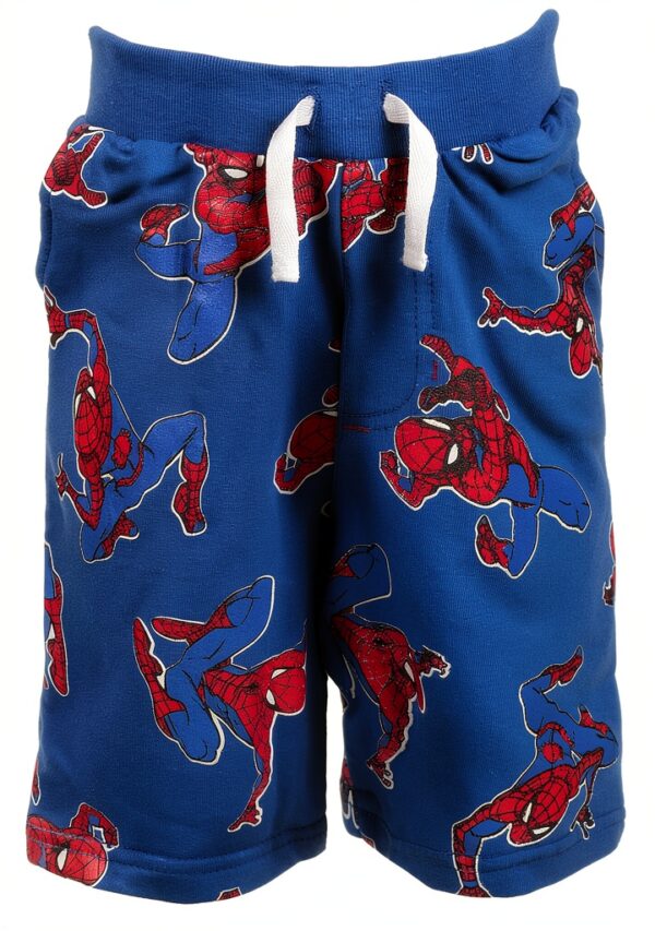 Marvel Spider-Man Boys Short Set Graphic Tee Shorts-2