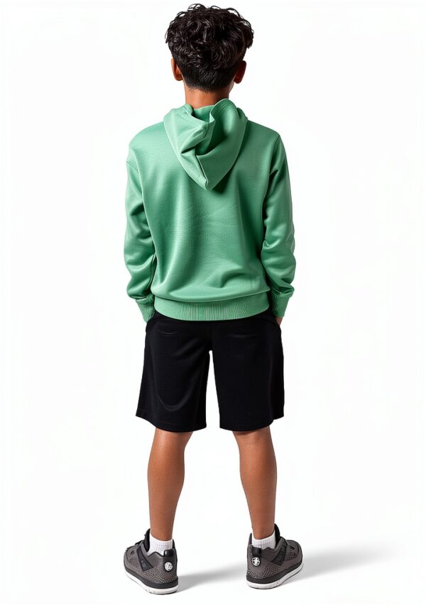 Minecraft Outfit Set Lanky Box Hoodie Tee Shorts Boys-4