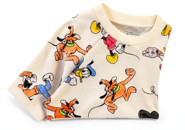 Disney Mickey Mouse Boys Long Sleeve Graphic Sweatshirt-4