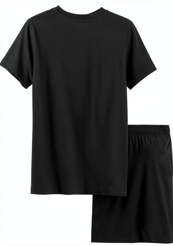 PUMA Boys Cotton Jersey Short Set Activewear Sporty Style-1