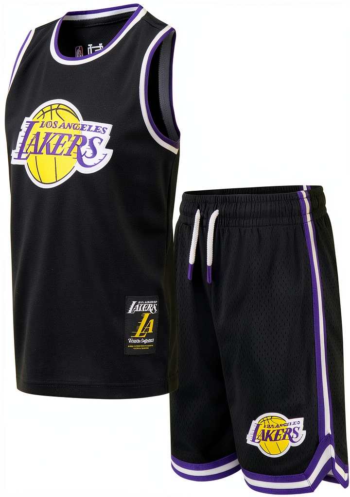 Ultra Game NBA boys short set showing moisture-wicking fabric and elastic waistband