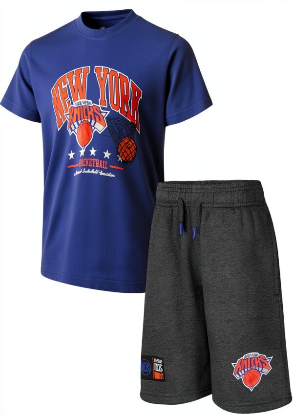 Ultra Game NBA Boys Team Color Polycotton T-shirt Shorts Set-0