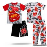 Disney Cars Lightning McQueen Boys Short Set Toddler Big-0