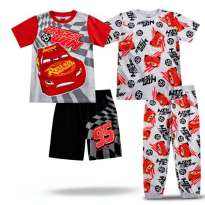 Disney Cars Lightning McQueen Boys Short Set Toddler Big-0