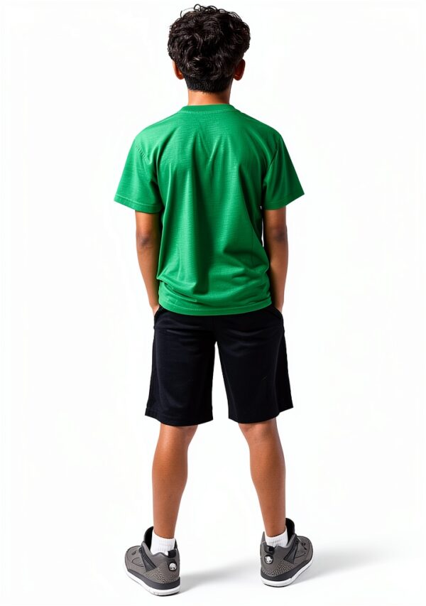 Minecraft Outfit Set Lanky Box Hoodie Tee Shorts Boys-6