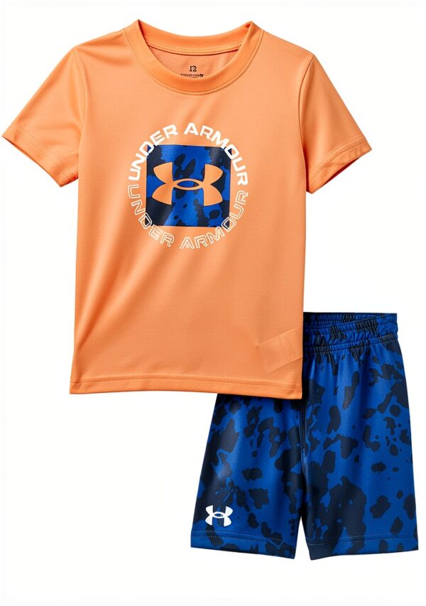 Under Armour Boys Shorts Quick Dry Fabric Active Play-0