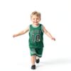 Boys Athletic Shorts Set Polyester Quick Dry Sports Outfit-1