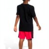 Adidas Boys Short Sets Rib Crew Neck Football Design-4