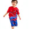 Marvel Spider-Man Boys Short Set Graphic Tee Shorts-0