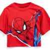 Marvel Spider-Man Boys Short Set Graphic Tee Shorts-4