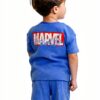 Marvel Spider-Man Boys Short Set Soft Graphic Tee Shorts-3