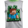 Minecraft Boys 3 Piece Set Shorts T Shirt Tank Top-3
