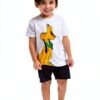 Disney Pluto Boys Short Sets Graphic Tee Shorts Toddler-1