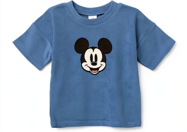 Disney Mickey Mouse Boys Short Set Terry Material Graphic-2