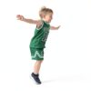 Boys Athletic Shorts Set Polyester Quick Dry Sports Outfit-2