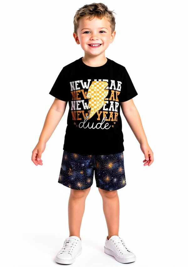 Boys Short Sets Cotton Spandex Unique Baby Seasonal Themes-2