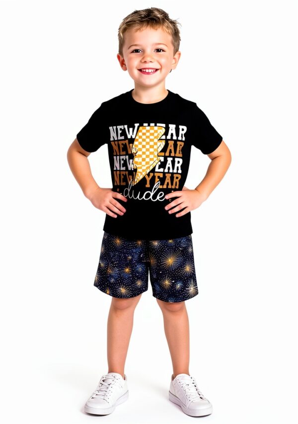 Boys Short Sets Cotton Spandex Unique Baby Seasonal Themes-1