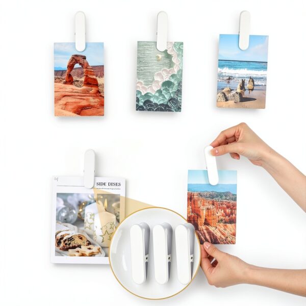 LemonSecret Gridwall Clips Metal Rust Resistant Retail-4