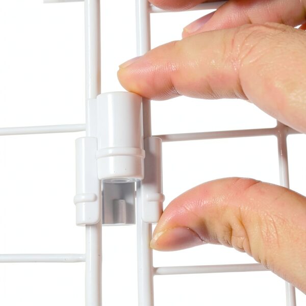 Gridwall Connectors ZYAMY Durable Plastic Trade Show Booths-3